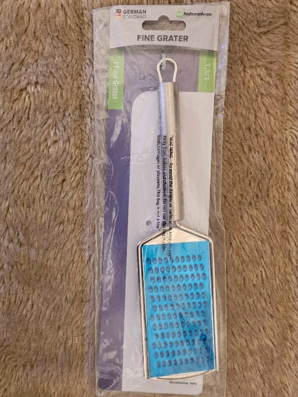 $6w $15+ bu NEW Package Restaurantware Stainless Steel Fine Multi Purpose Grater